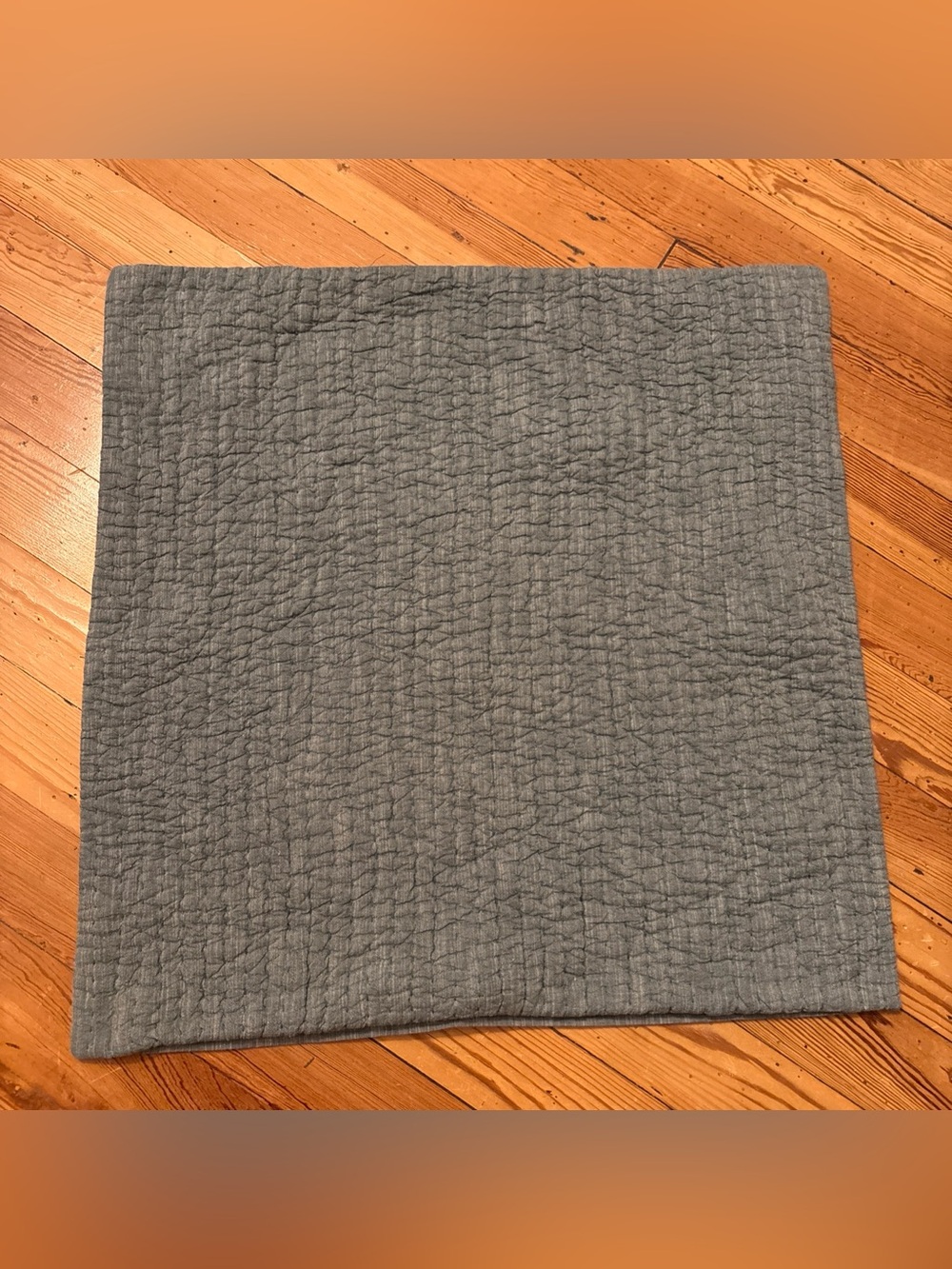 John Robshaw Sham Blue Zip 100% Cotton 26x26 Pillow Cover NWOT